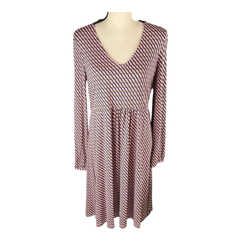 PRETTY BODEN PINK LONG LINE TOP SHORT DRESS LIGHT AIRY SIZE 10R‎